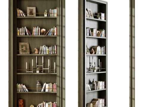 Secret door 001 3D Model