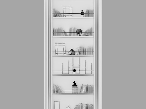 Secret door 001 3Dモデル
