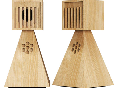 Nastoletni ch&oacute;r inżynieryjny CH-8 Głośnik Gisela Model 3D