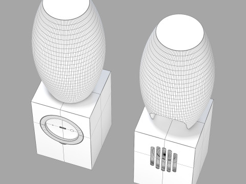 Teenage engineering choir CH-8 Hatshepsut speaker 3D Model