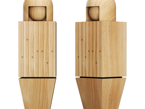 Nastoletni ch&oacute;r inżynieryjny CH-8 Ivana, głośnik Model 3D