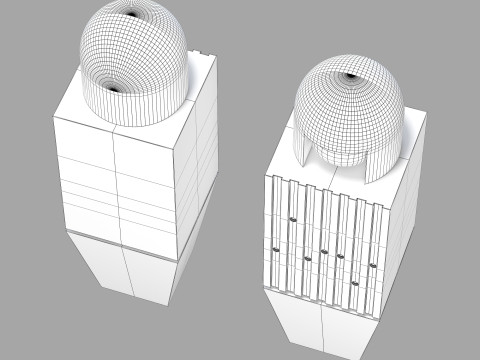 Teenage engineering choir CH-8 Ivana speaker 3D Модель