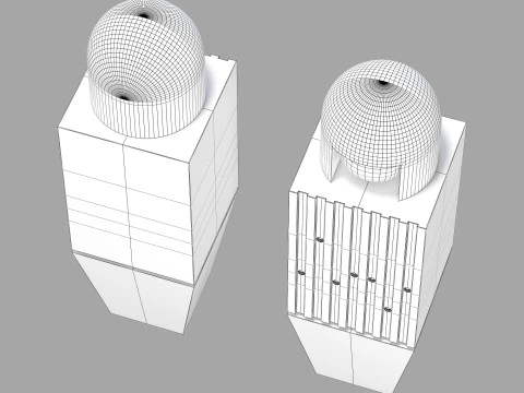 Coro de engenharia adolescente CH-8 Ivana palestrante Modelo 3D