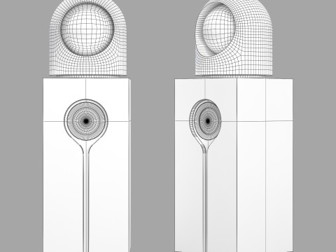Teenage engineering choir CH-8 Leila speaker 3Dモデル