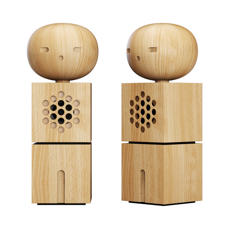 Teenage engineering choir CH-8 Miki speaker 3D मॉडल .c4d .max .obj .3ds .fbx .stl .blend 