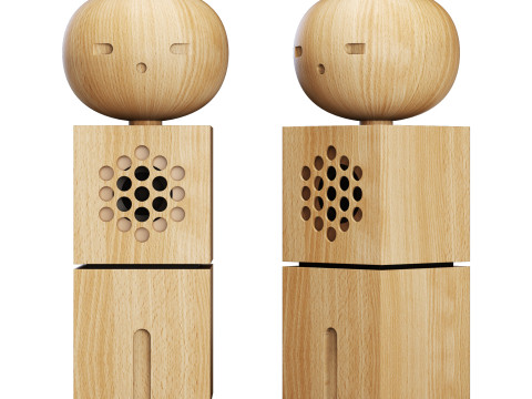 Teenage engineering choir CH-8 Miki speaker 3D Модель