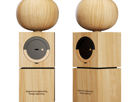 Teenage engineering choir CH-8 Miki speaker 3D मॉडल