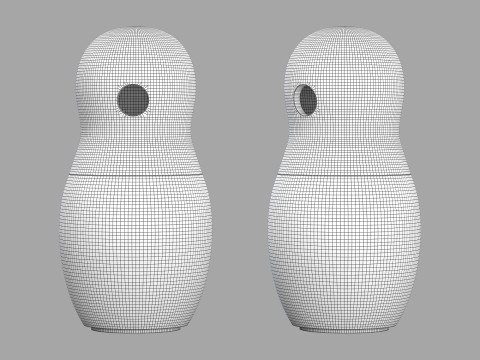 Teenage engineering choir CH-8 Olga speaker Model 3D