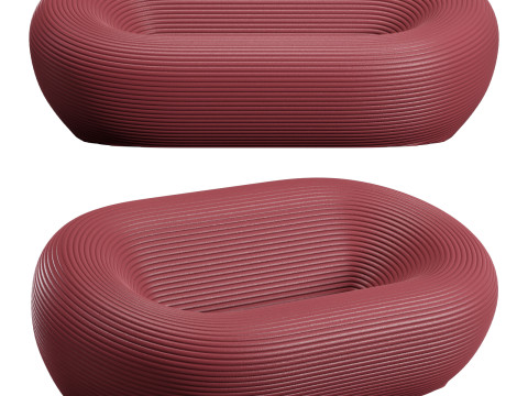 Qeeboo nami sofa Modèle 3D