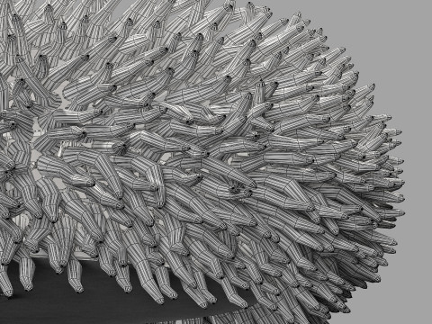 Schuller xenia 58 1623 chandelier 3D Model