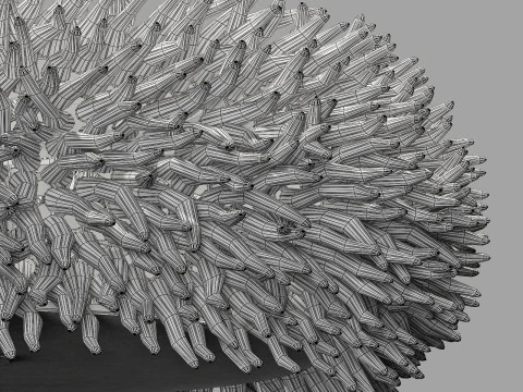 Schuller xenia 58 1623 chandelier 3D Model