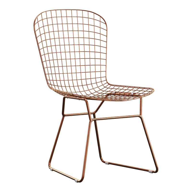 Zuo wire dining chair Modelo 3D .c4d .max .obj .3ds .fbx .stl .blend 