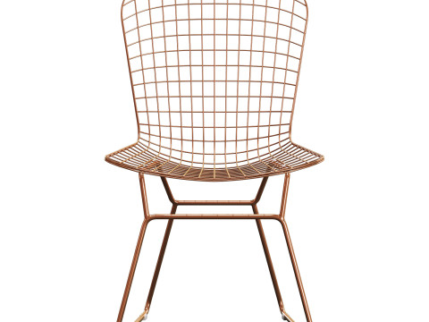 Zuo wire dining chair Modelo 3D