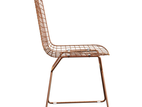 Zuo wire dining chair Modelo 3D