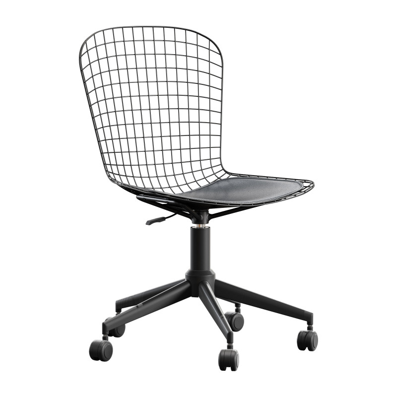 Zuo wire office chair Model 3D .c4d .max .obj .3ds .fbx .stl .blend 