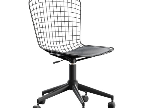 Zuo wire office chair Modello 3D