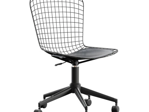 Zuo 와이어 사무실 의자 3D 모델