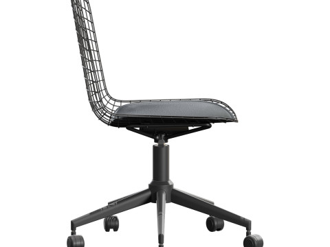 Zuo wire office chair Model 3D