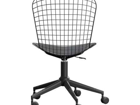 Zuo wire office chair Model 3D
