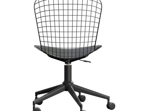 Zuo wire office chair 3D Model