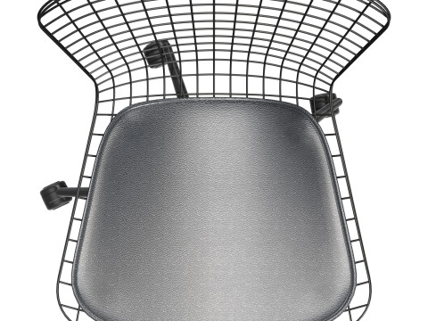 Zuo wire office chair Model 3D