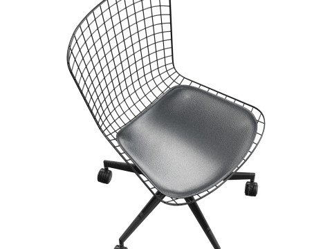Zuo wire office chair Model 3D