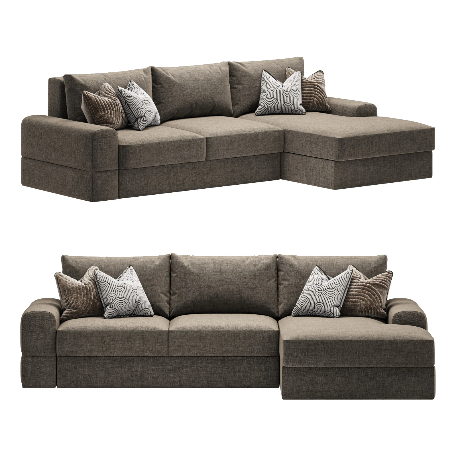 Ukrizra lounge sofa 3D Model .c4d .max .obj .3ds .fbx .stl .blend 