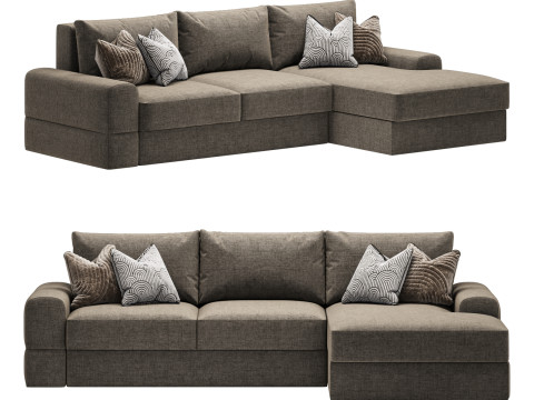 Ukrizra lounge sofa 3D 模型