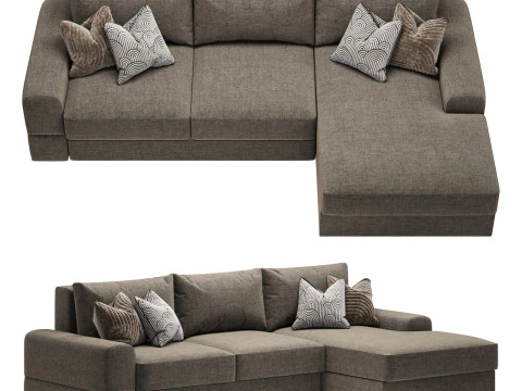 Ukrizra lounge sofa 3D Model