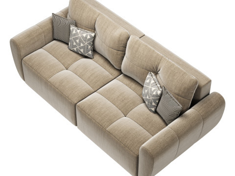 Ukrizra mairon sofa Modello 3D