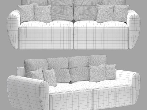 Ukrizra mairon sofa Modello 3D