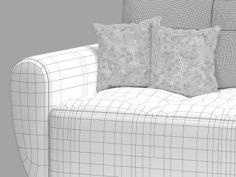 Ukrizra mairon sofa Modello 3D