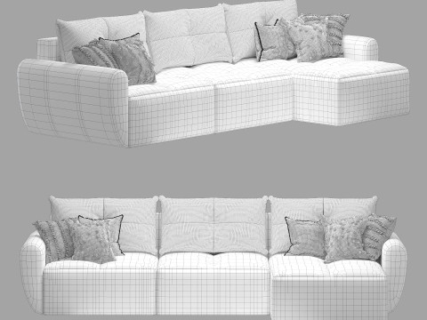 Ukrizra mairon corner sofa Model 3D