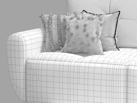 Ukrizra mairon corner sofa Model 3D