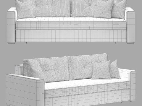 Ukrizra odry sofa 3Dモデル