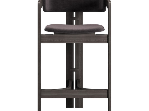 Gallotti and radice 0419 stool high 3D Model
