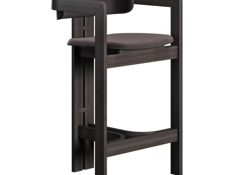 Gallotti and radice 0419 stool high 3D Model
