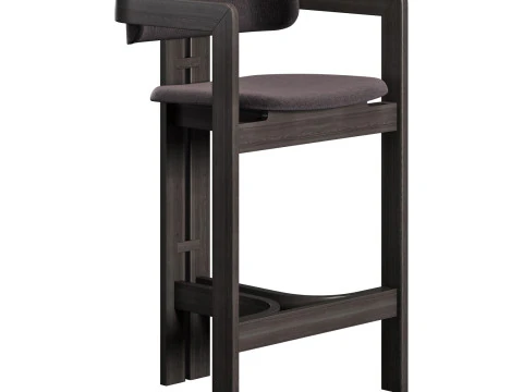 Gallotti and radice 0419 stool high 3D Model