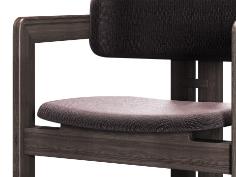 Gallotti and radice 0419 stool high 3D Model