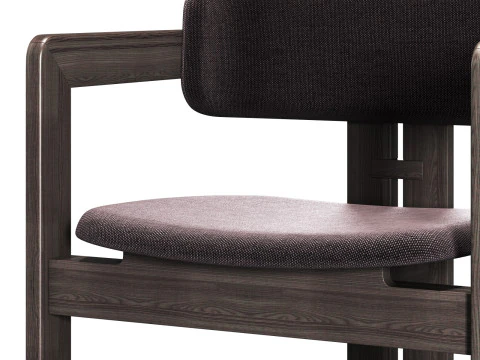 Gallotti and radice 0419 stool high 3D Model