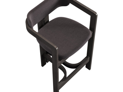 Gallotti and radice 0419 stool high 3D Model