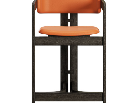 Gallotti and radice 0419 stool low 3D Model