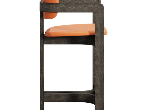Gallotti and radice 0419 stool low 3D Model