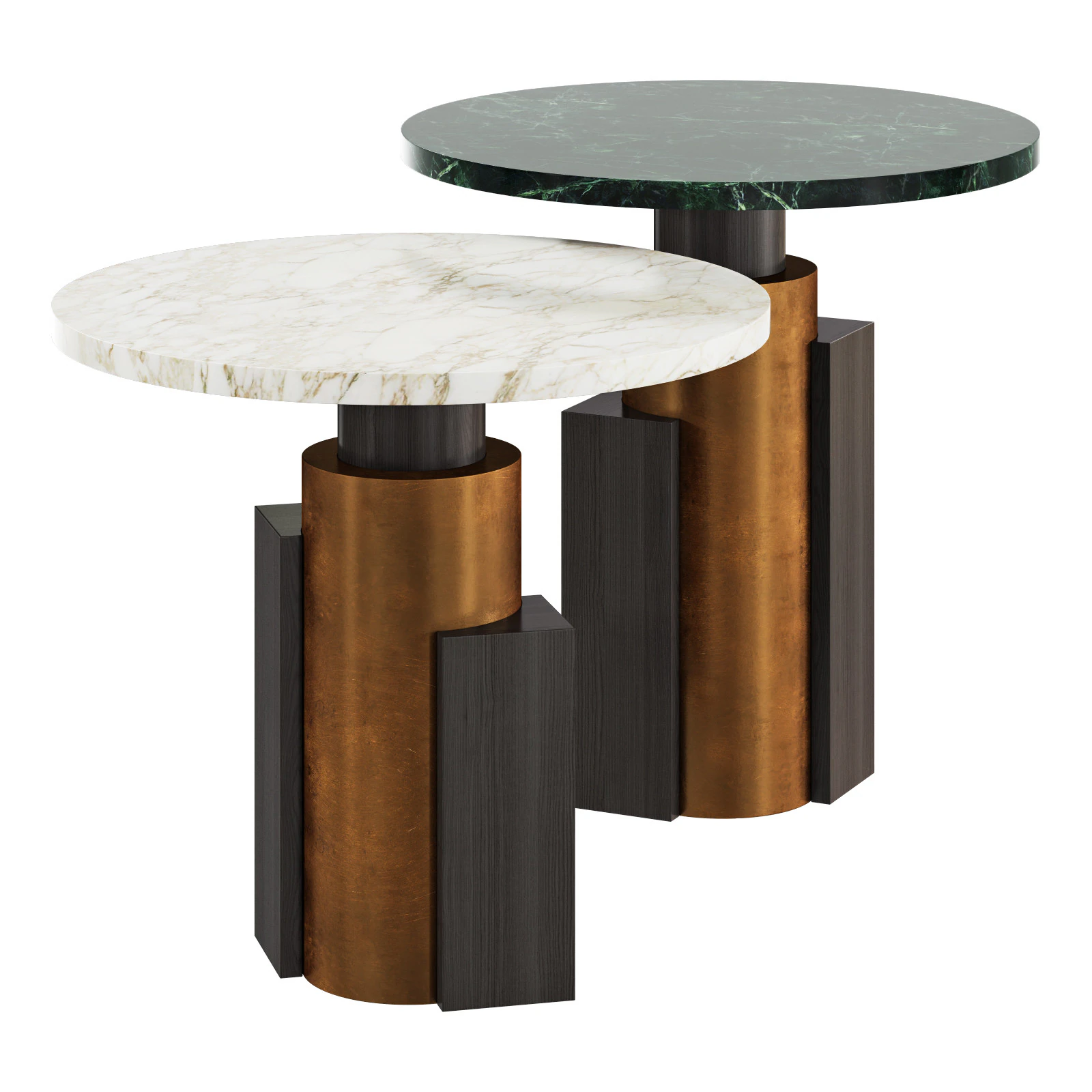 Gallotti and radice 1968 coffee tables 3D Model .c4d .max .obj .3ds .fbx .stl .blend 