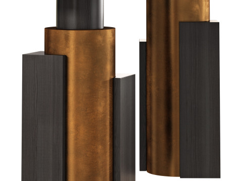 Gallotti and radice 1968 coffee tables Model 3D
