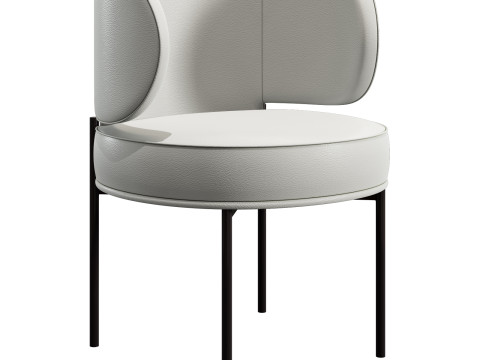 Gallotti and radice akiko chair 3D Model