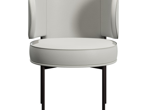 Gallotti and radice akiko chair 3D 모델