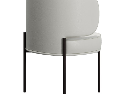 Gallotti and radice akiko chair 3D 모델