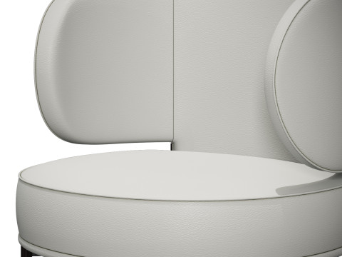 Gallotti and radice akiko chair 3D 모델