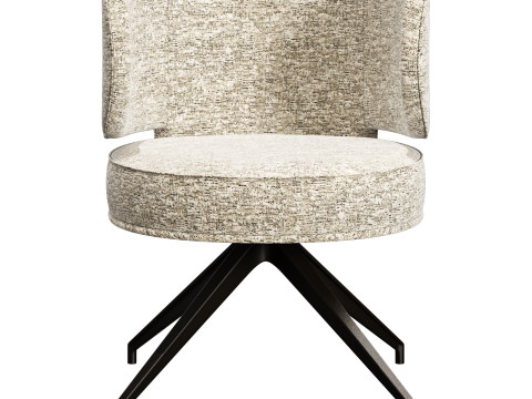Gallotti and radice akiko chair central leg 3Dモデル